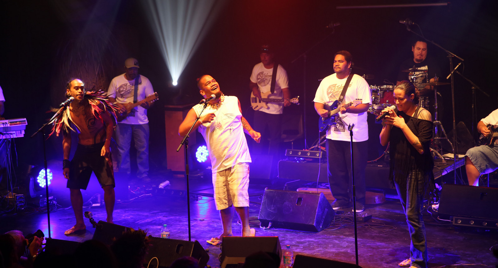 Le groupe marquisien Takanini est notamment réputé pour ses textes engagés au nom de la sauvegarde de la culture polynésienne.