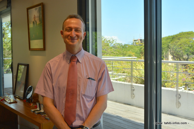 Marc Tschiggfrey a pris son poste de secrétaire général du Haut commissariat de Polynésie française depuis lundi.
