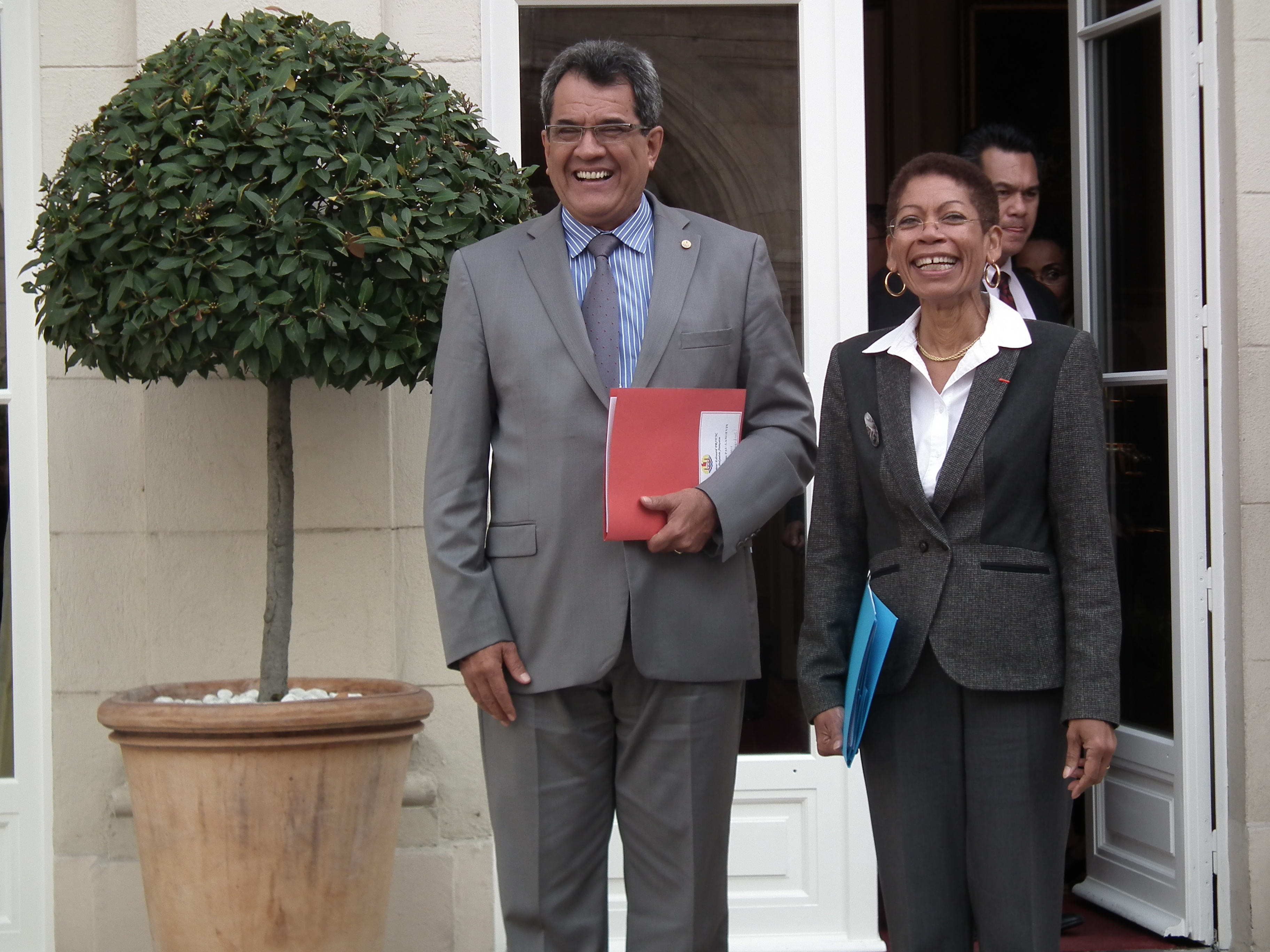 Pau-Langevin/Fritch, une rencontre "très fructueuse"