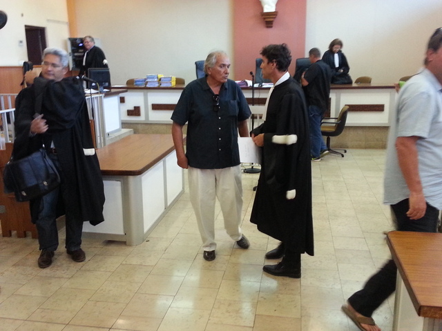 William Bernier, ex-patron de la Sofipac et premier des douze prévenus à avoir été appelé à la barre du tribunal.