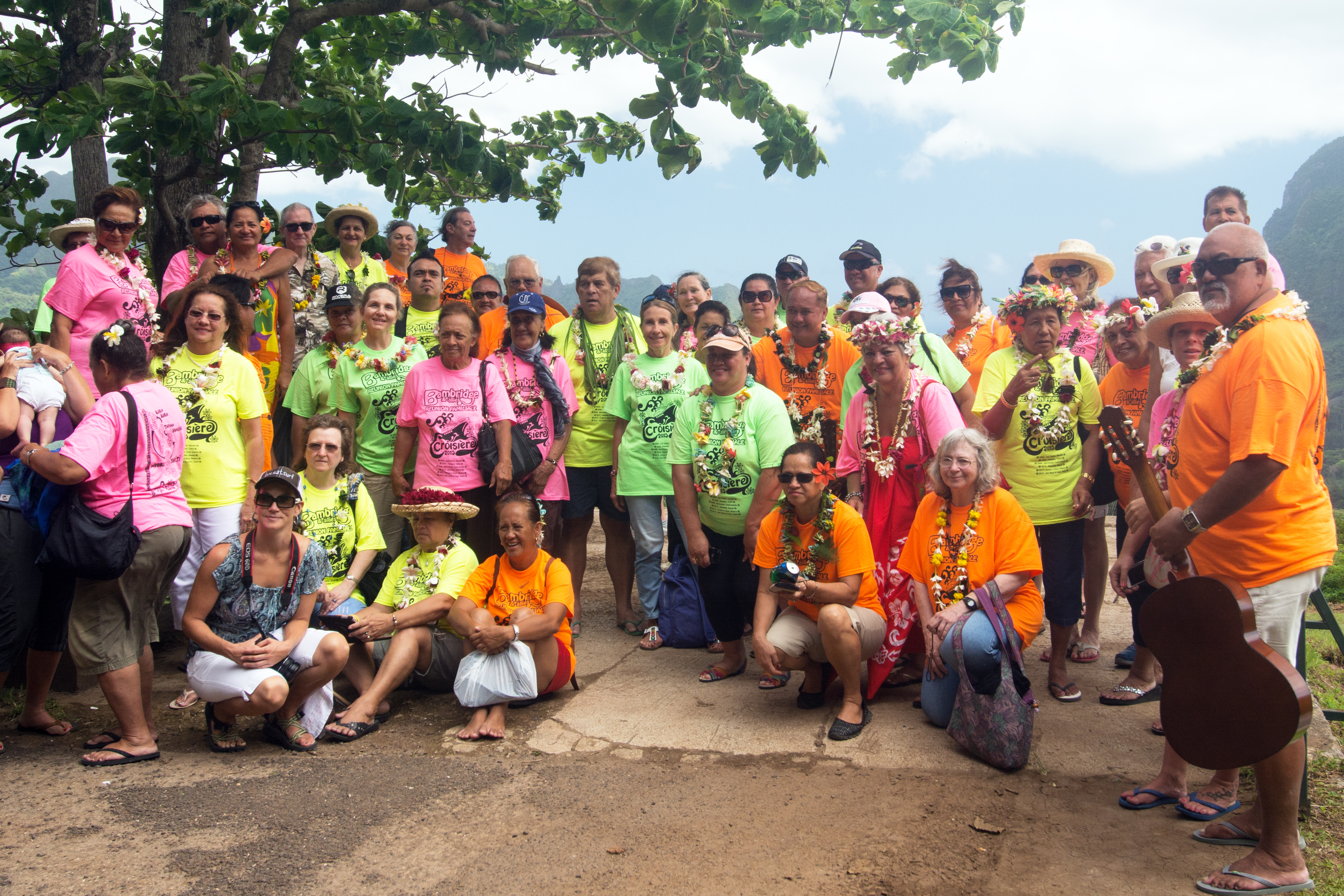 Rassemblement des descendants de Thomas Bambridge et Maraea O'Connor