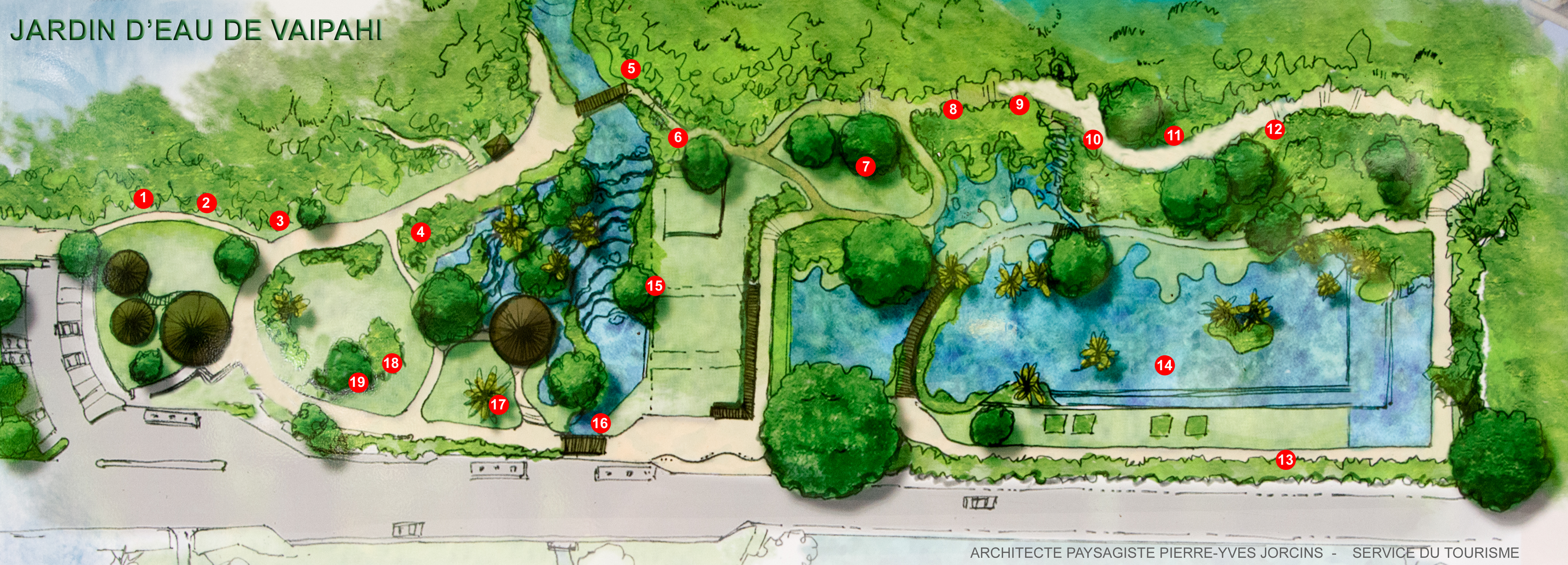 Voyage botanique dans les jardins de Vaipahi