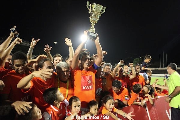 Pirae a gagné le championnat de la saison 2013-2014