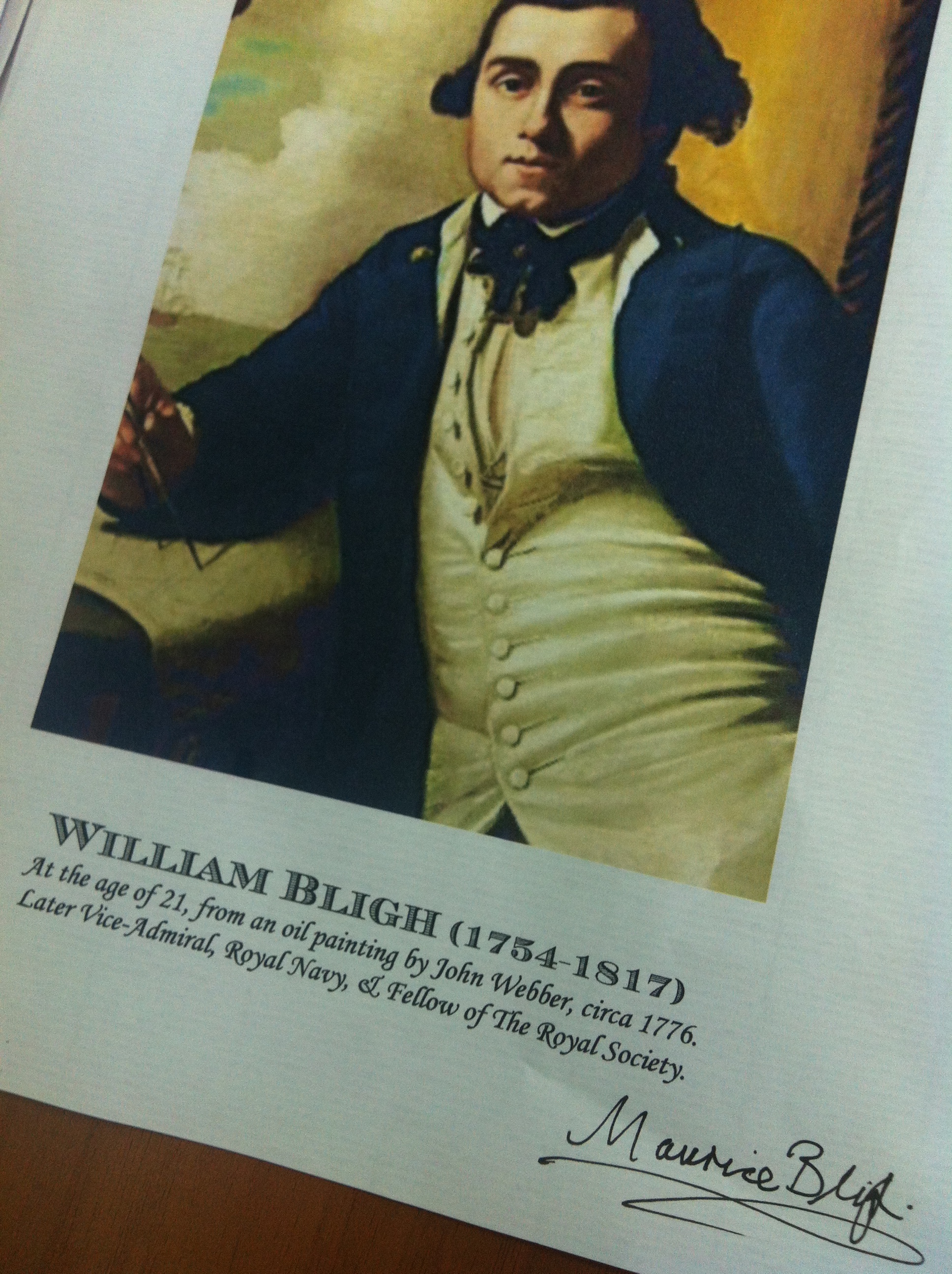 Le descendant du capitaine Bligh de retour à Tahiti pour réhabiliter son ancêtre