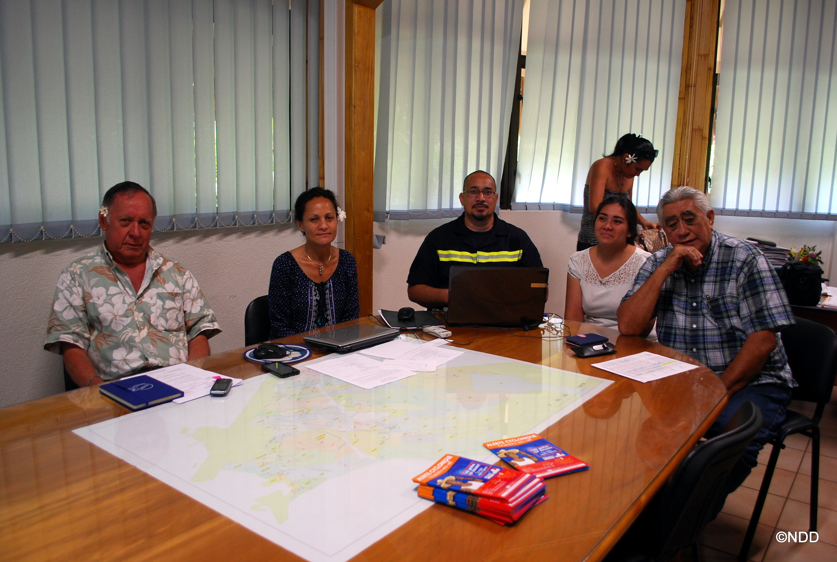 Faa'a se prépare au cyclone