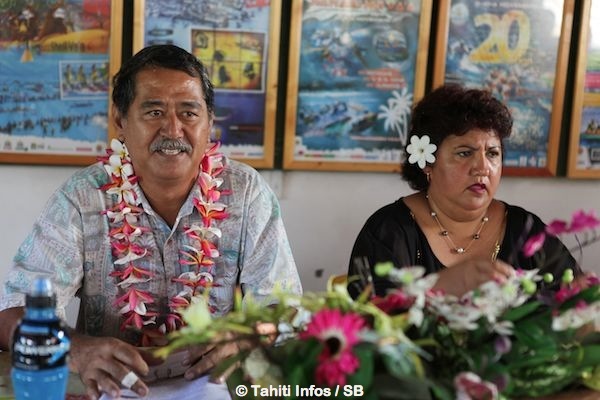 Rodolphe Apuarii et Elise Maamaatua