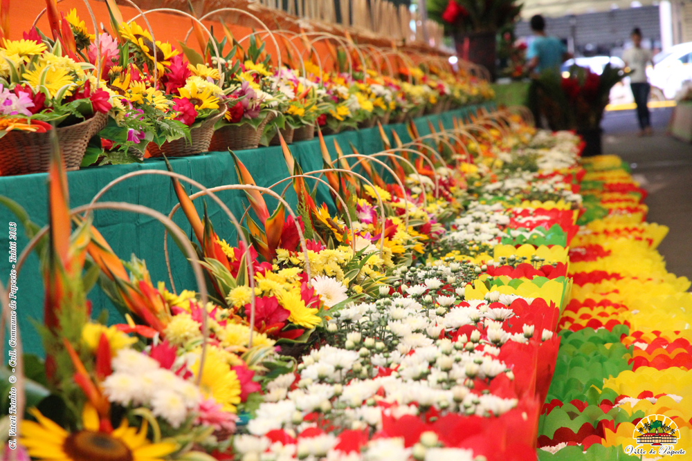 Floralies : la ville de Papeete prend des couleurs