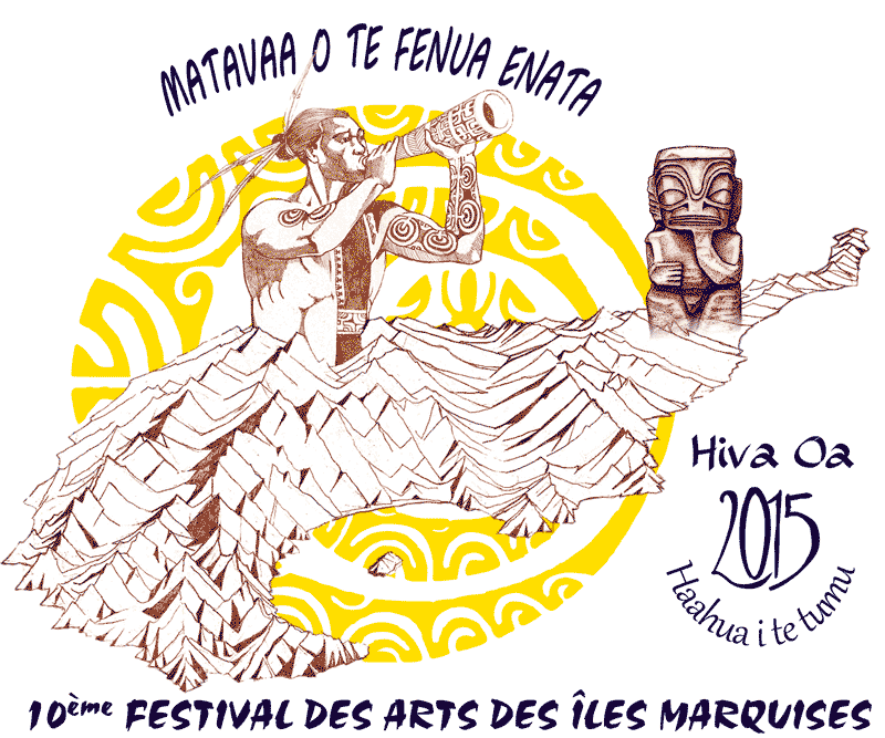 Le logo du festival des Marquises