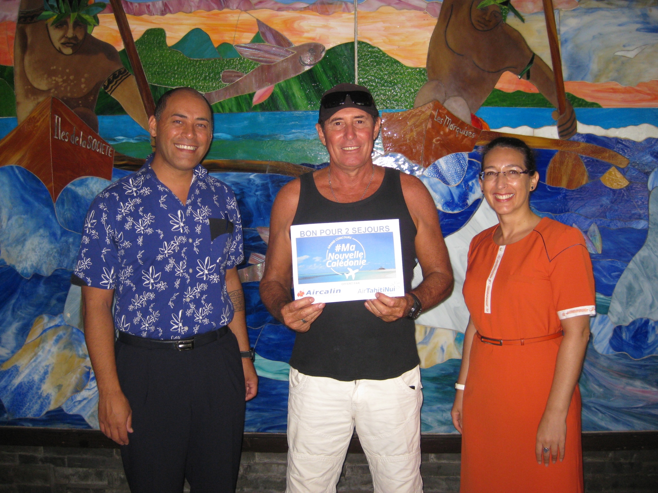 Jeu concours AIR CALIN-ATN : Philippe Ozoux remporte le magnifique séjour « sport nautiques »