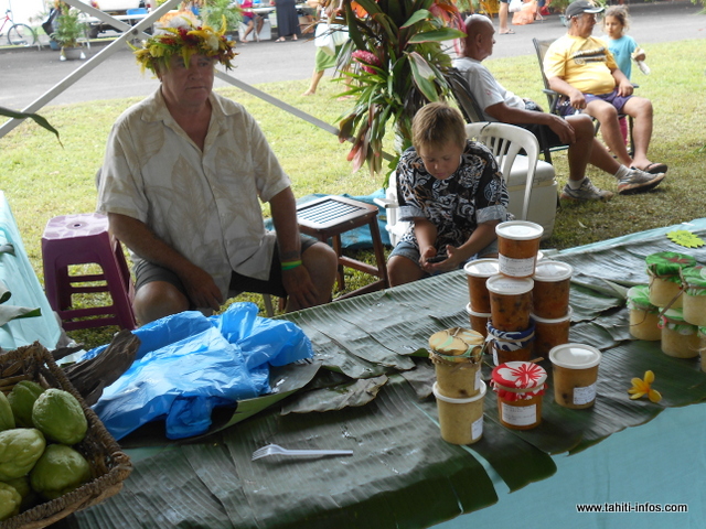 Terai Fabre Giannet présentait ses chutneys, un régal pour les papilles