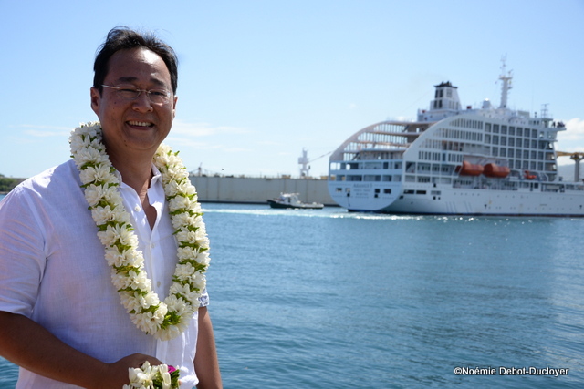 Philippe Wong, l'armateur de la compagnie polynésienne de transport maritime