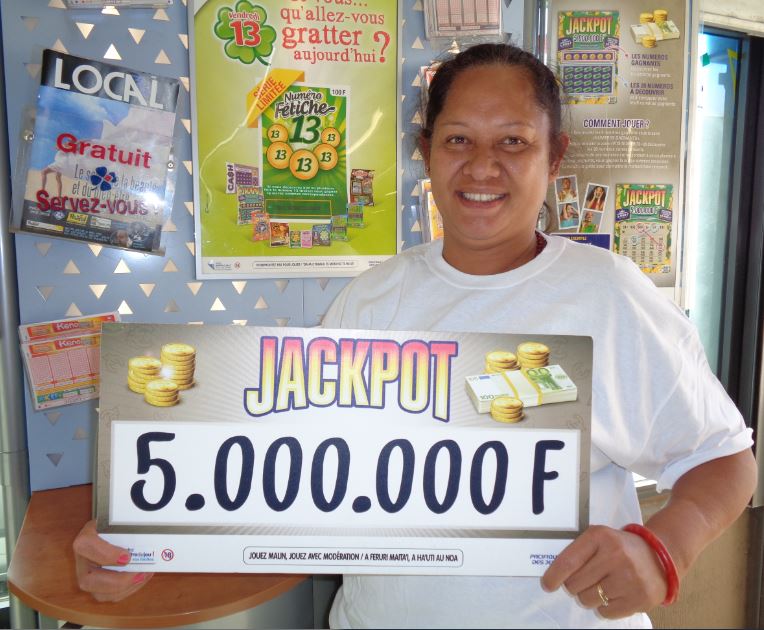 5.000.000 F grâce à Jackpot !