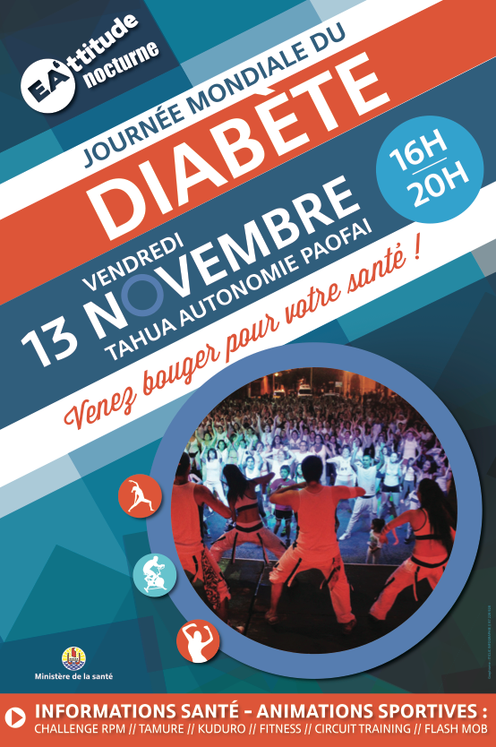 Diabète : deux journées "mondiales" à Tahiti