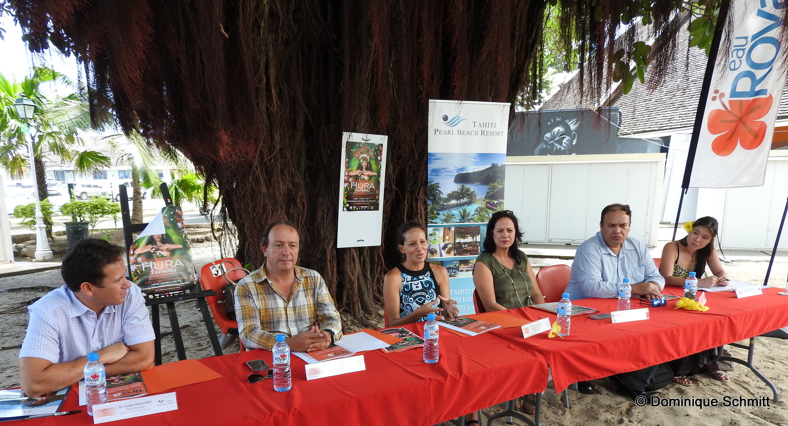 Les organisateurs, unis dans la valorisation du patrimoine polynésien.