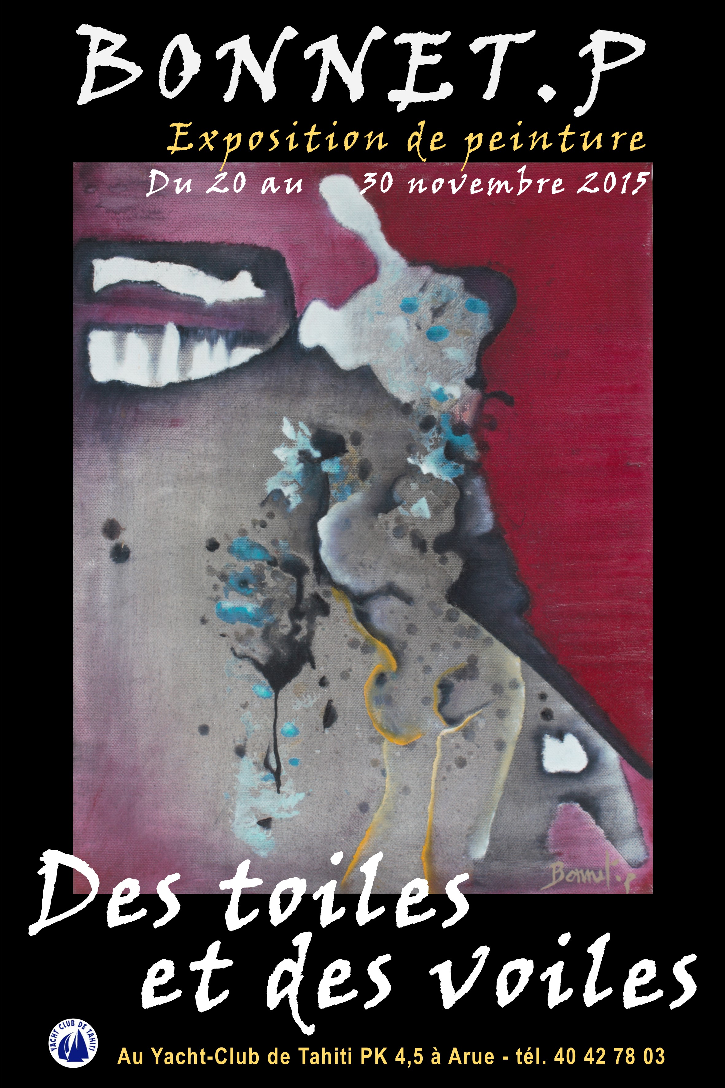 "Des toiles et des voiles" de Patricia Bonnet