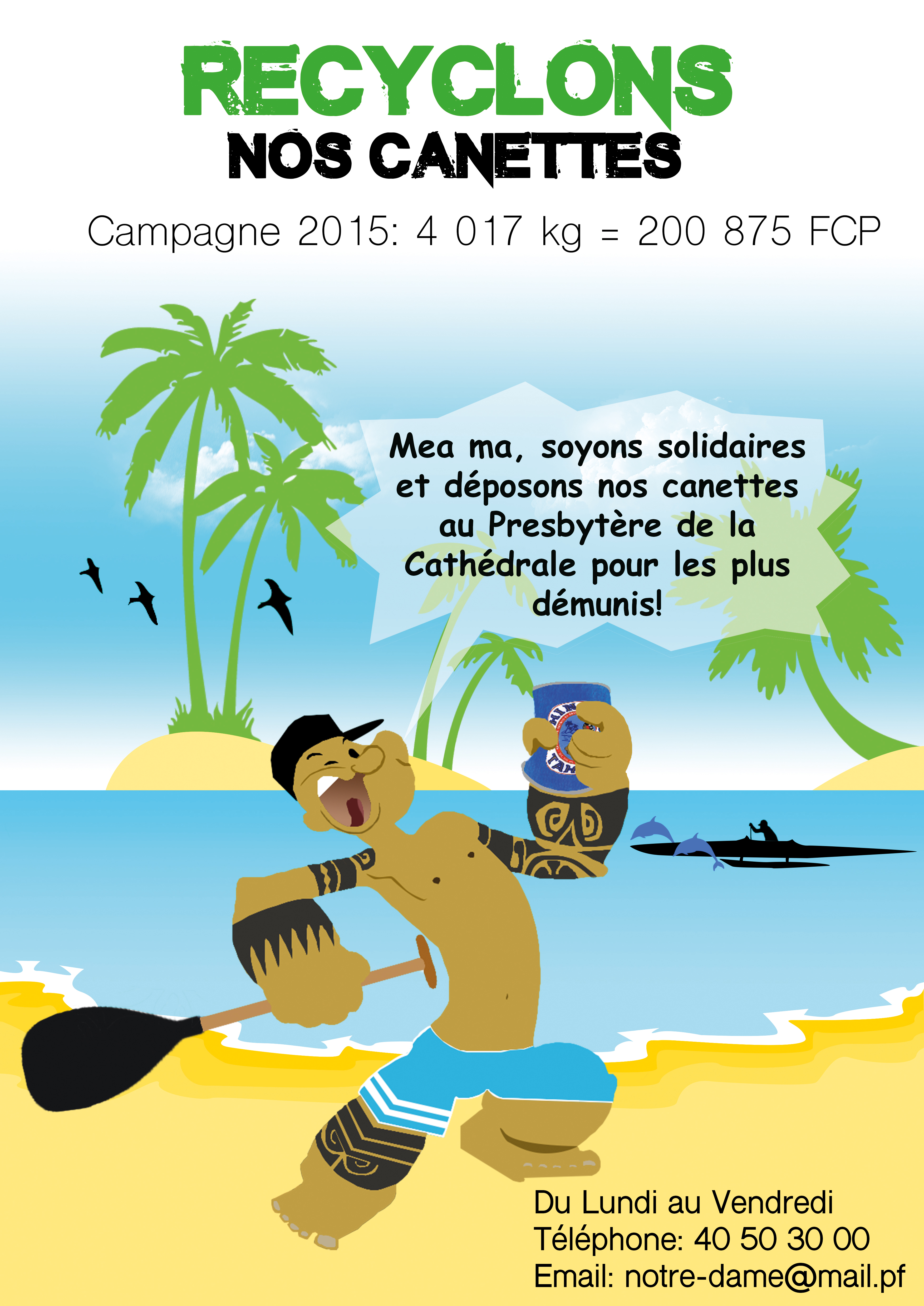 ECT : Une récolte de canettes pour aider les plus démunis