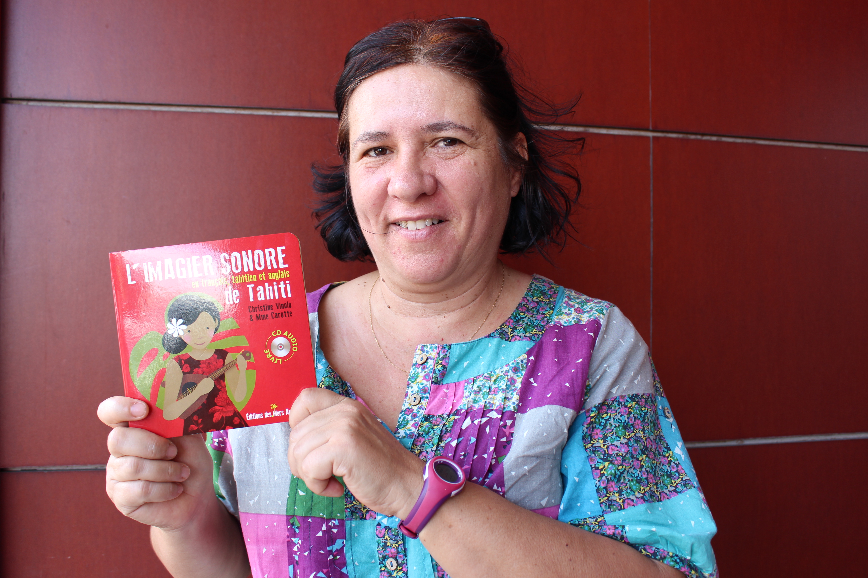 Le 1er imagier sonore de Tahiti disponible au salon du livre