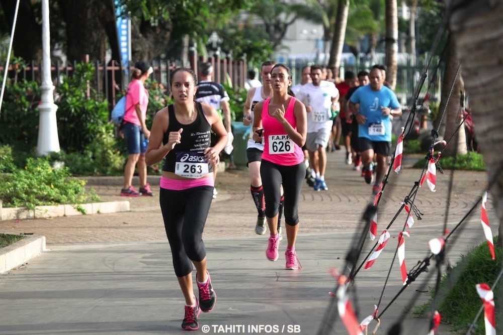Presque 700 participants pour cette course en pleine ville