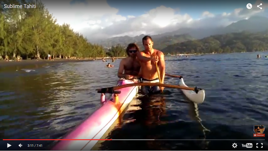 Les premiers jours du "blogueur voyageur" à Tahiti en vidéo