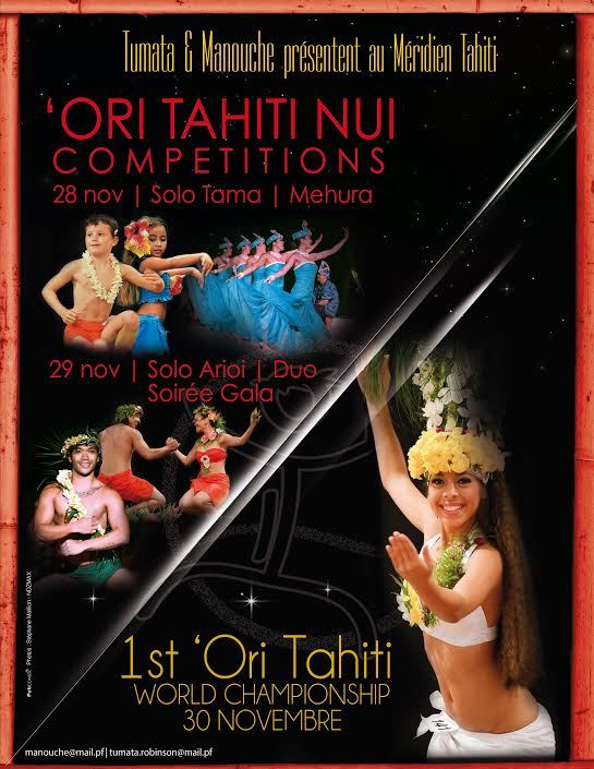 'Ori Tahiti Nui Compétition : un concours ouvert à toutes les nationalités