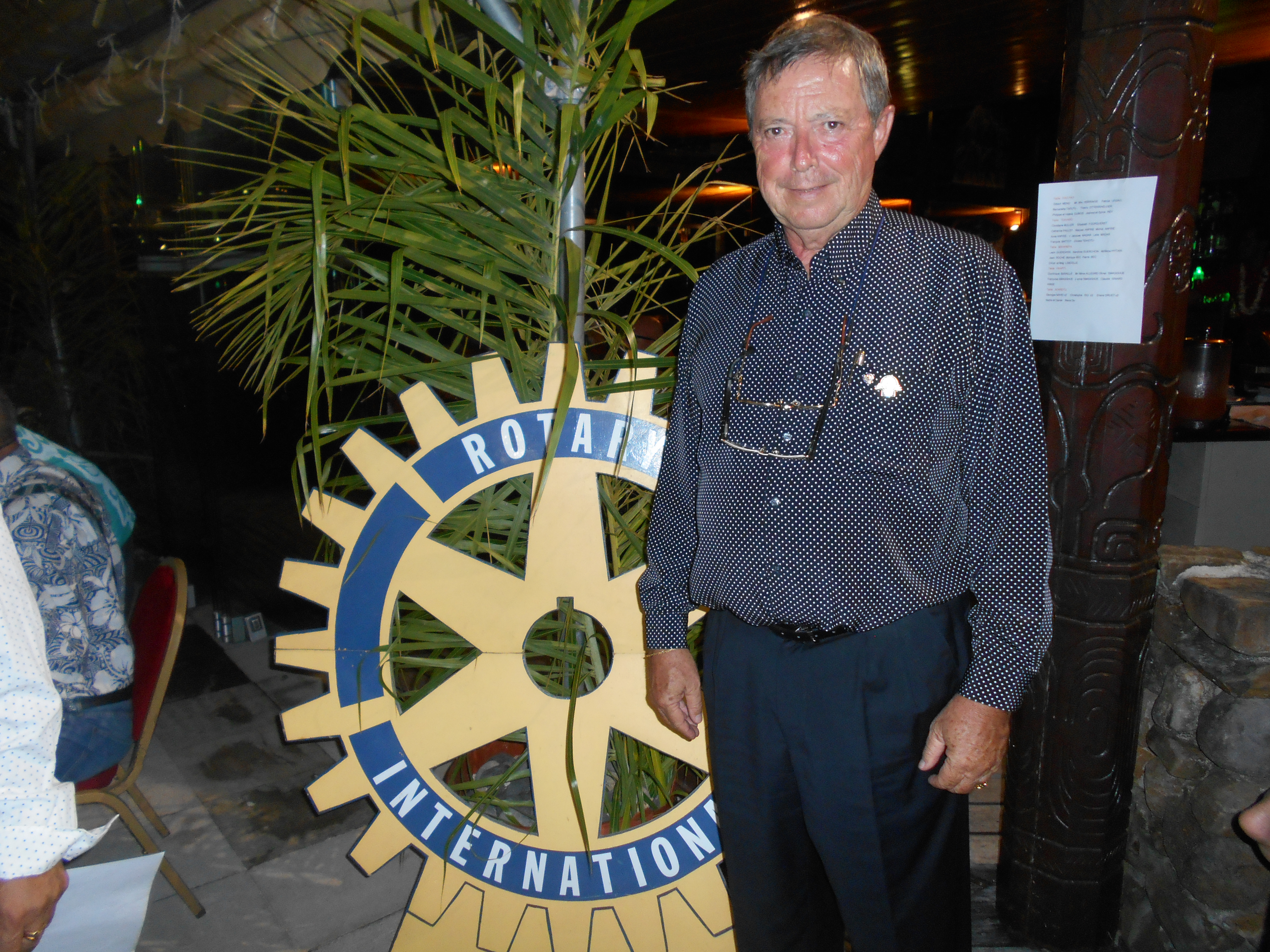 Pour les dix ans d'existence du Rotary à Moorea, le club a invité la population afin de leur dresser un bilan de leurs actions menées sur l'île.