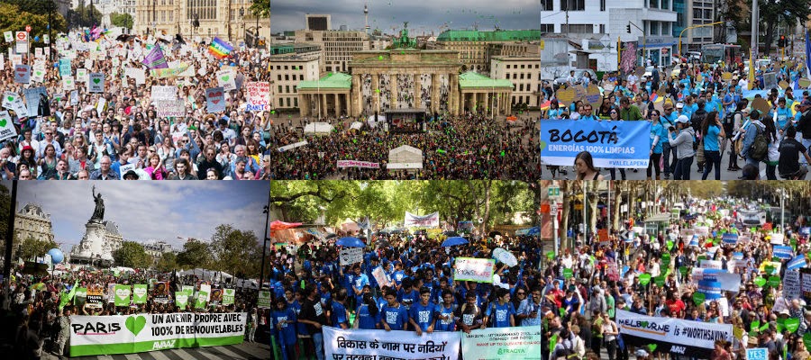 Melbourne marche pour le climat, Paris se prépare à accueillir les chefs d'Etat sous haute sécurité
