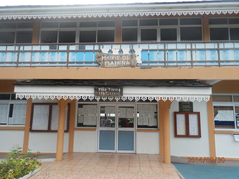 Mahina : Pas de permanence des services de la commune, en décembre