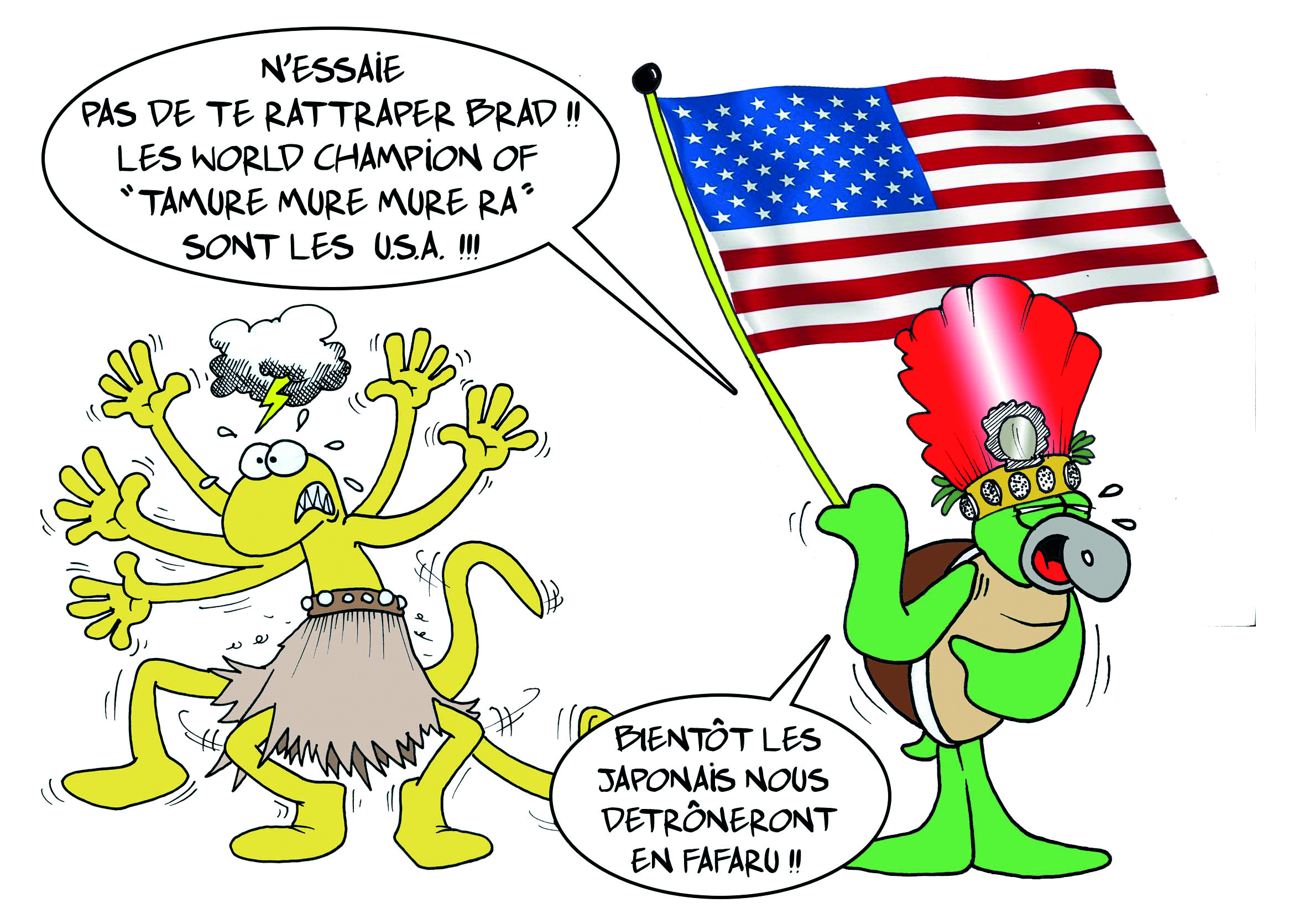 "Concours de ori Tahiti" par Munoz