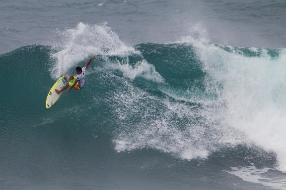 Michel avait pourtant très bien commencé le Hawaiian Pro