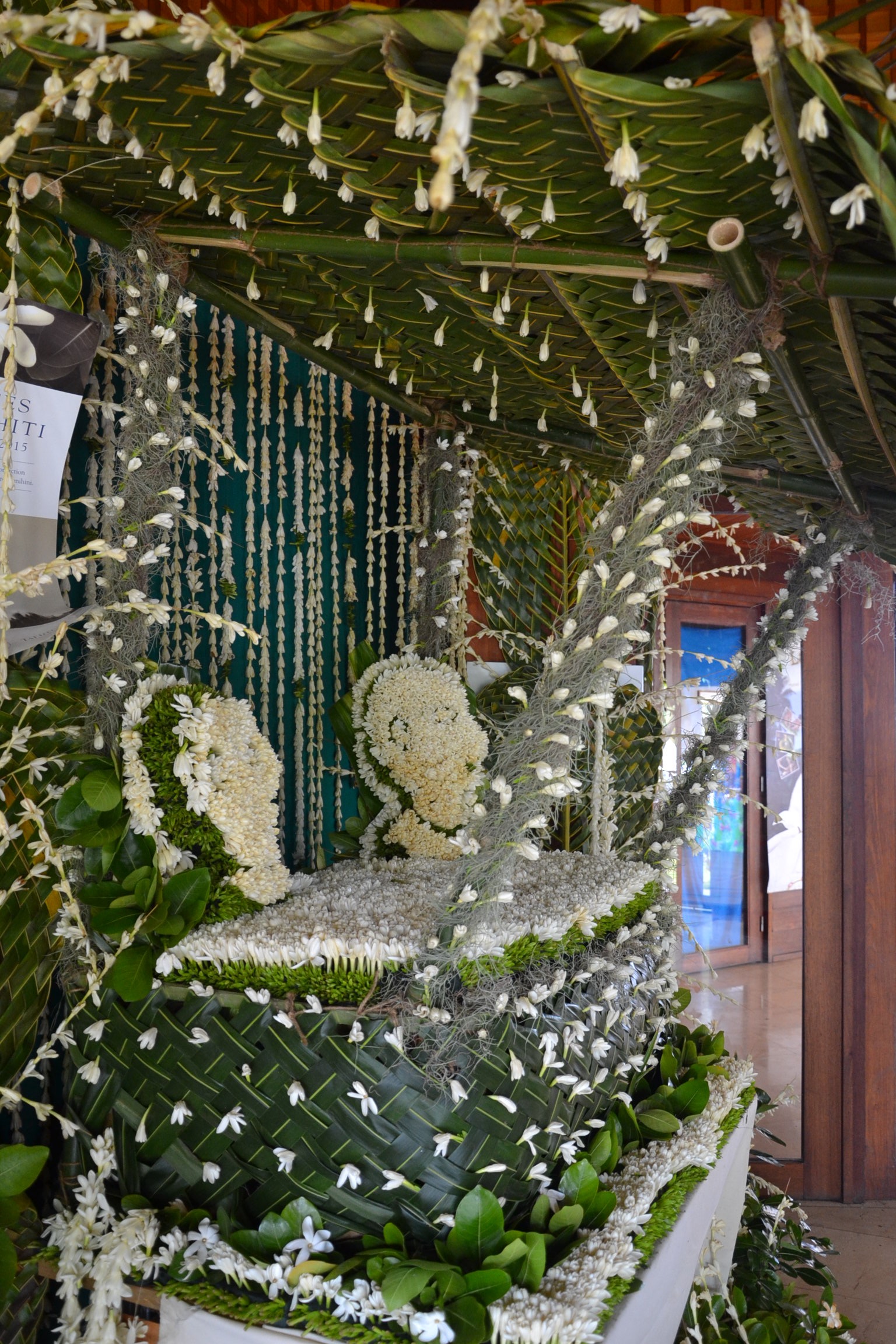 La décoration de Tahiti Tourisme, qui ferme de podium des Petites surfaces