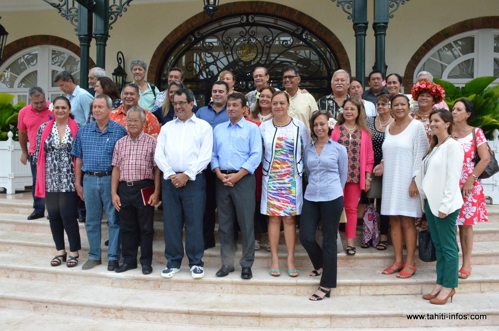 Edouard Fritch : "Cette majorité a nécessité pratiquement 18 mois de gestation"