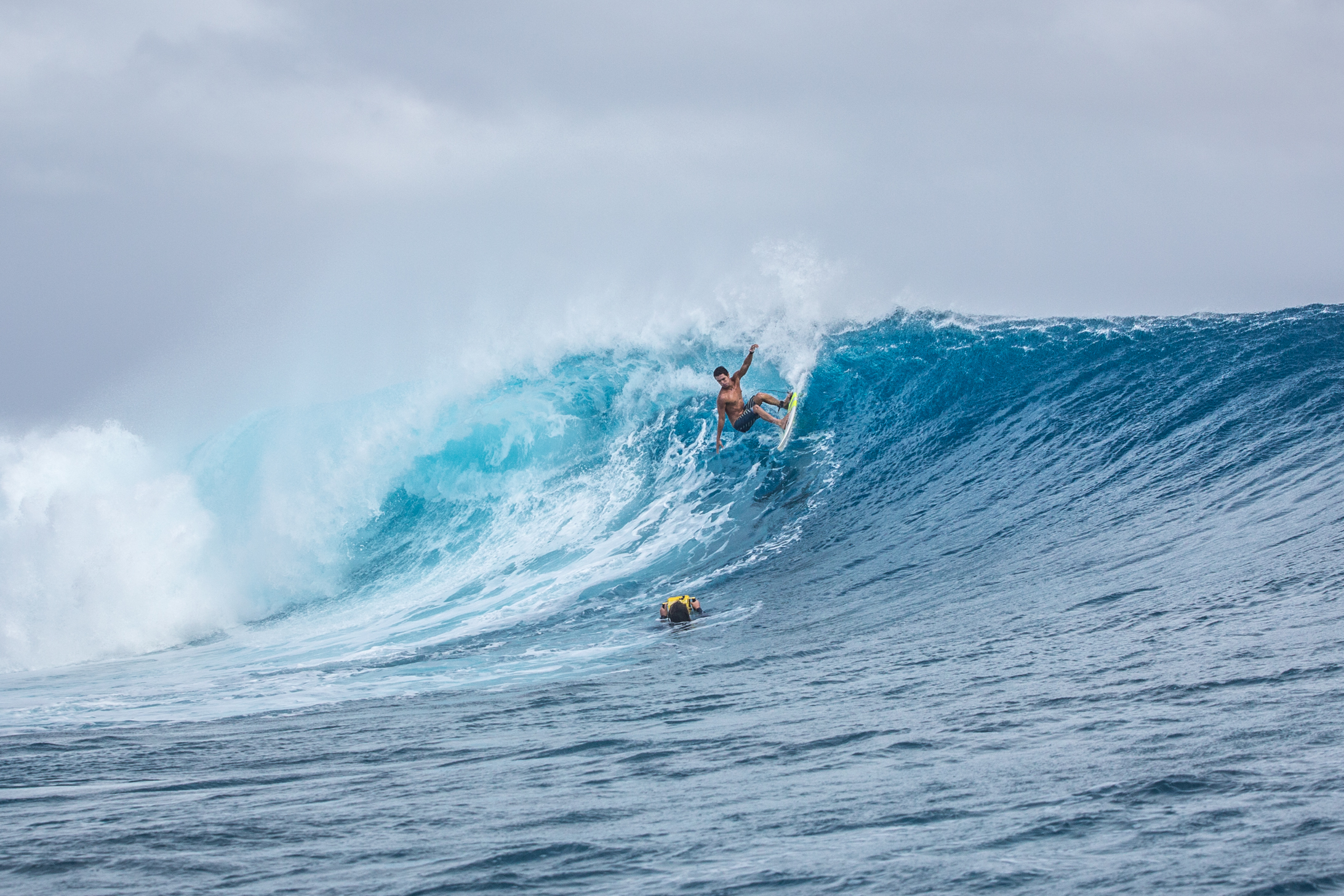 À l'instar de Mateia Hiquily (notre photo), les Polynésiens sont encore largement à l'honneur.