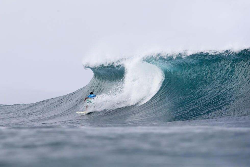 Michel Bourez a pu sortir victorieux du round 1