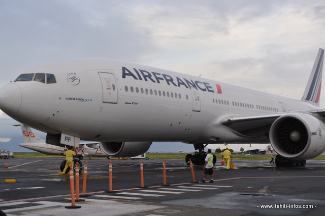 La menace de grève ne concerne que le personnel au sol de l'agence de Papeete. Si la grève démarre ce mercredi à 0h00, elle n'aura aucune incidence sur le programme des vols de la compagnie aérienne.