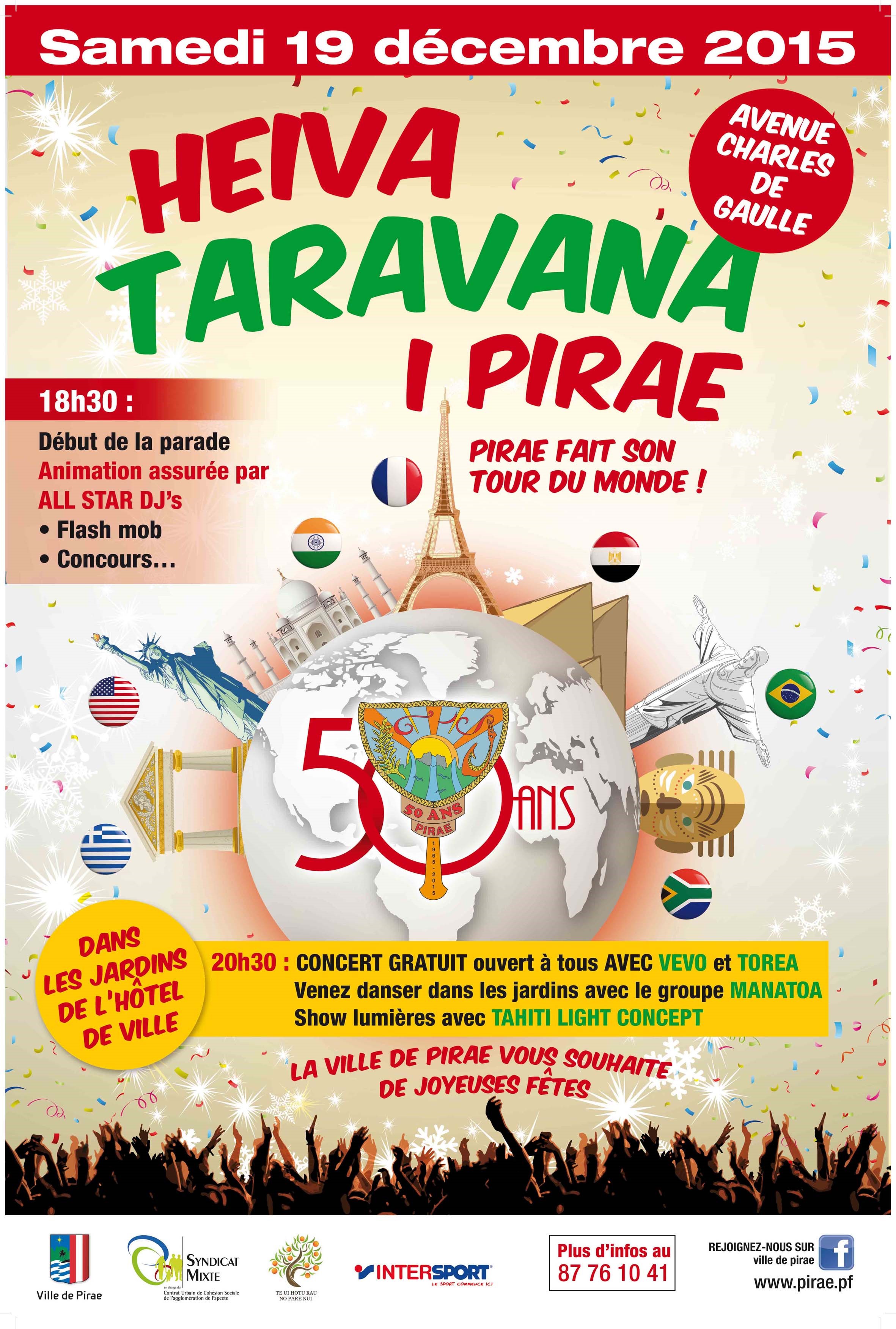 Le départ sera donné à partir de 18h30