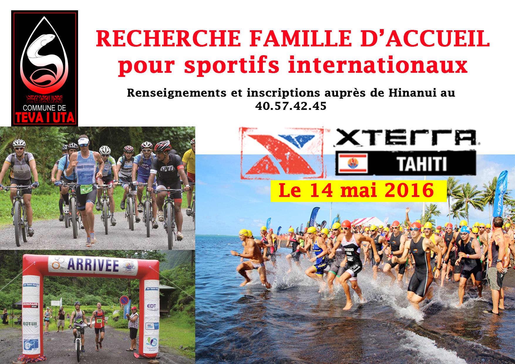 Teva i Uta : La commune recherche des familles d'accueil pour des sportifs internationaux