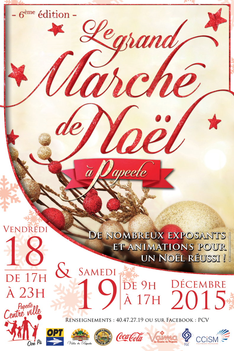 Grand Marché de Noël à Papeete vendredi et samedi