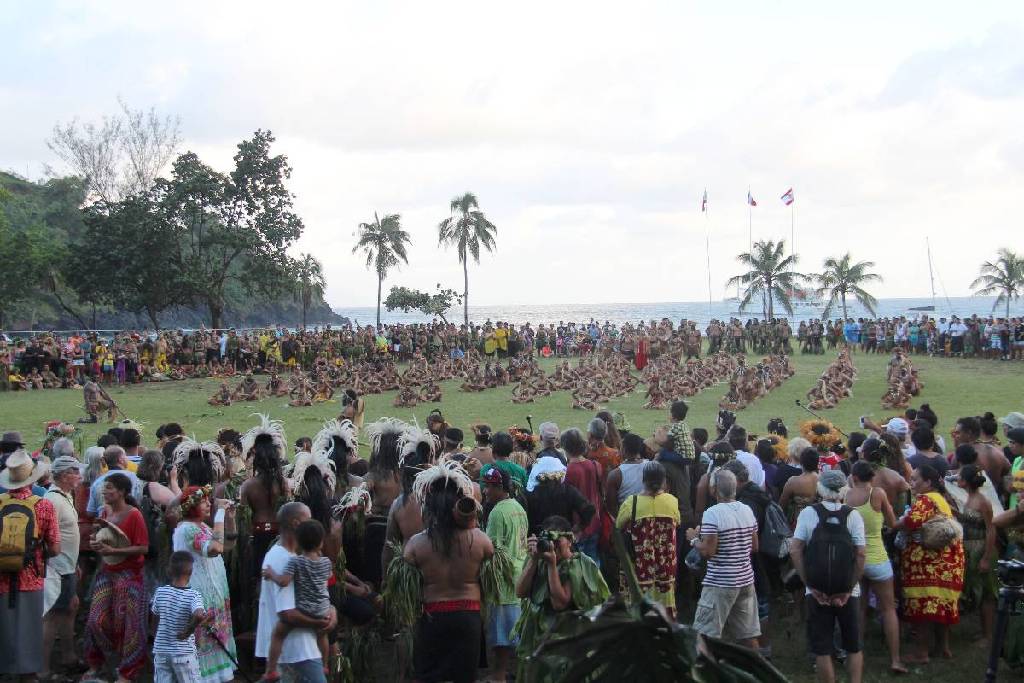 Hiva Oa en fête pour le festival des Marquises