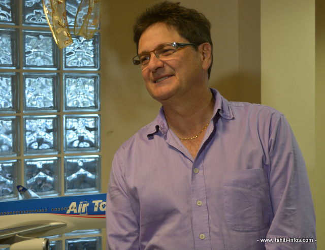 Michel Monvoisin, le président directeur général d'Air Tahiti Nui a ouvert les discussions avec les syndicats de pilotes depuis le début d'après-midi de ce jeudi.