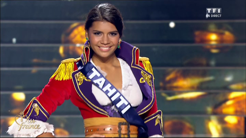 Vaimiti Teiefitu 2ème dauphine de Miss France