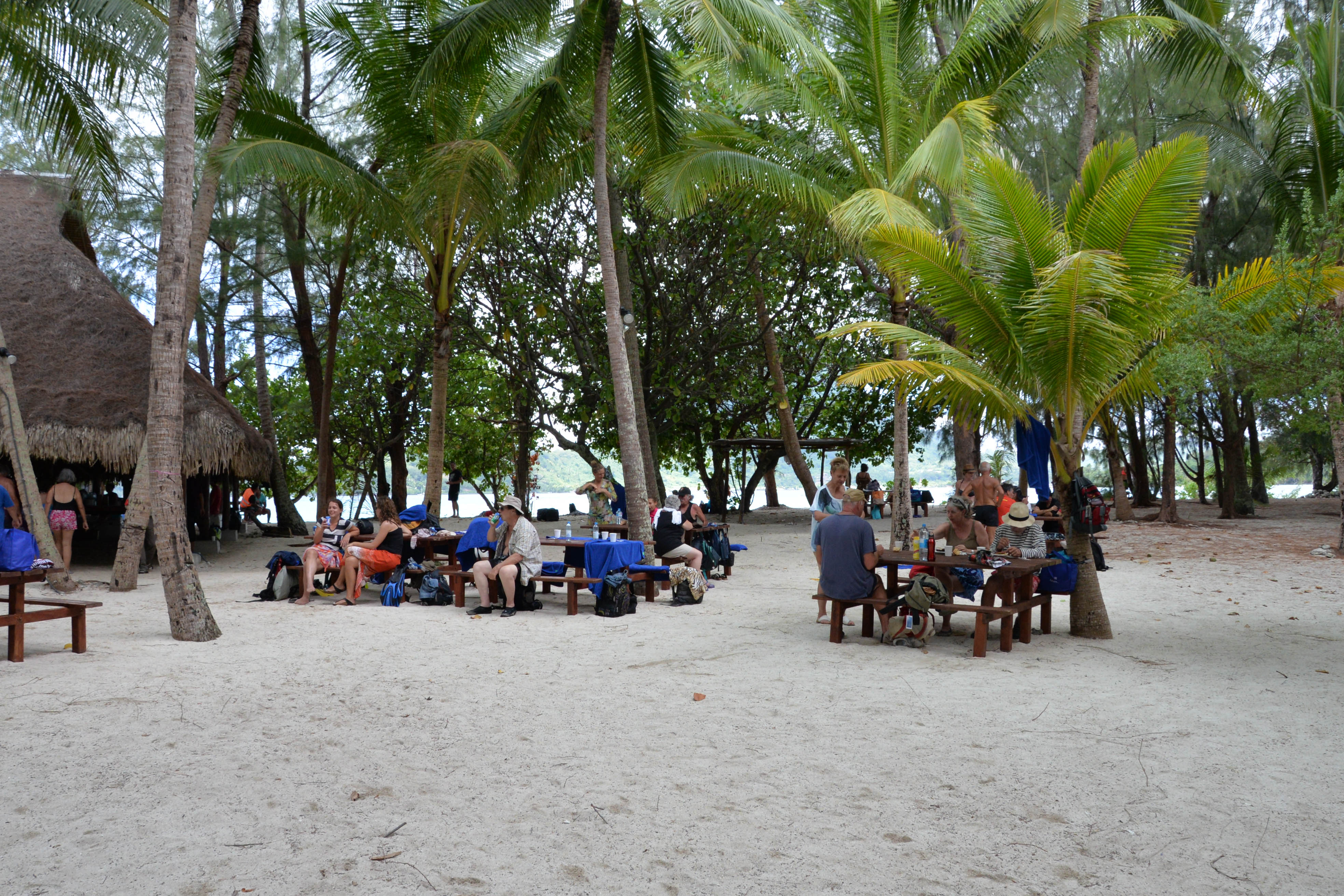 Déjeuner de Noël à Bora Bora