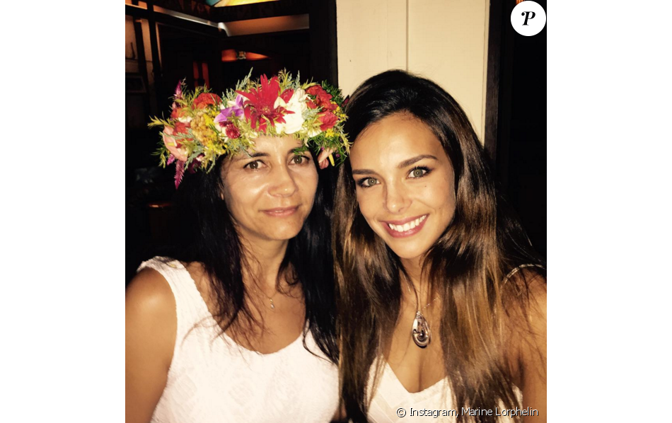 Le Noël romantique de Marine Lorphelin au fenua