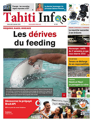 TAHITI INFOS N°571 du 6 janvier 2016