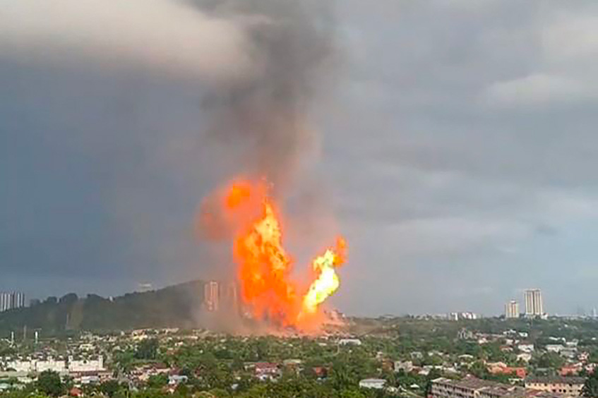 Crédit Courtesy of Tiktok user @by_tharraa / AFP