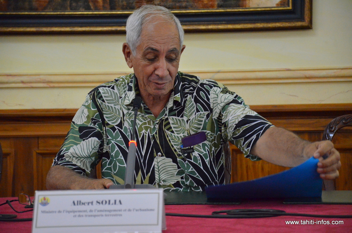 Albert Solia a présenté hier le plan de campagne que la Direction de l’équipement projette pour 2016 avec 12,3 milliards Fcfp de crédits de paiements.