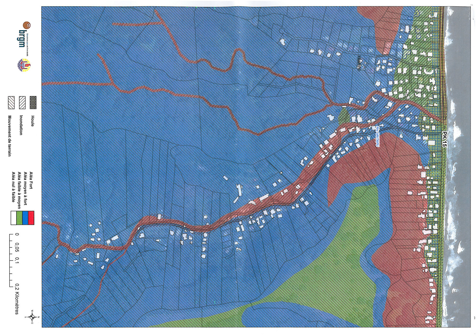 Près de 100 sinistrés à Hitia'a o te Ra ne pourront plus reconstruire leurs maisons sur leurs terrains.