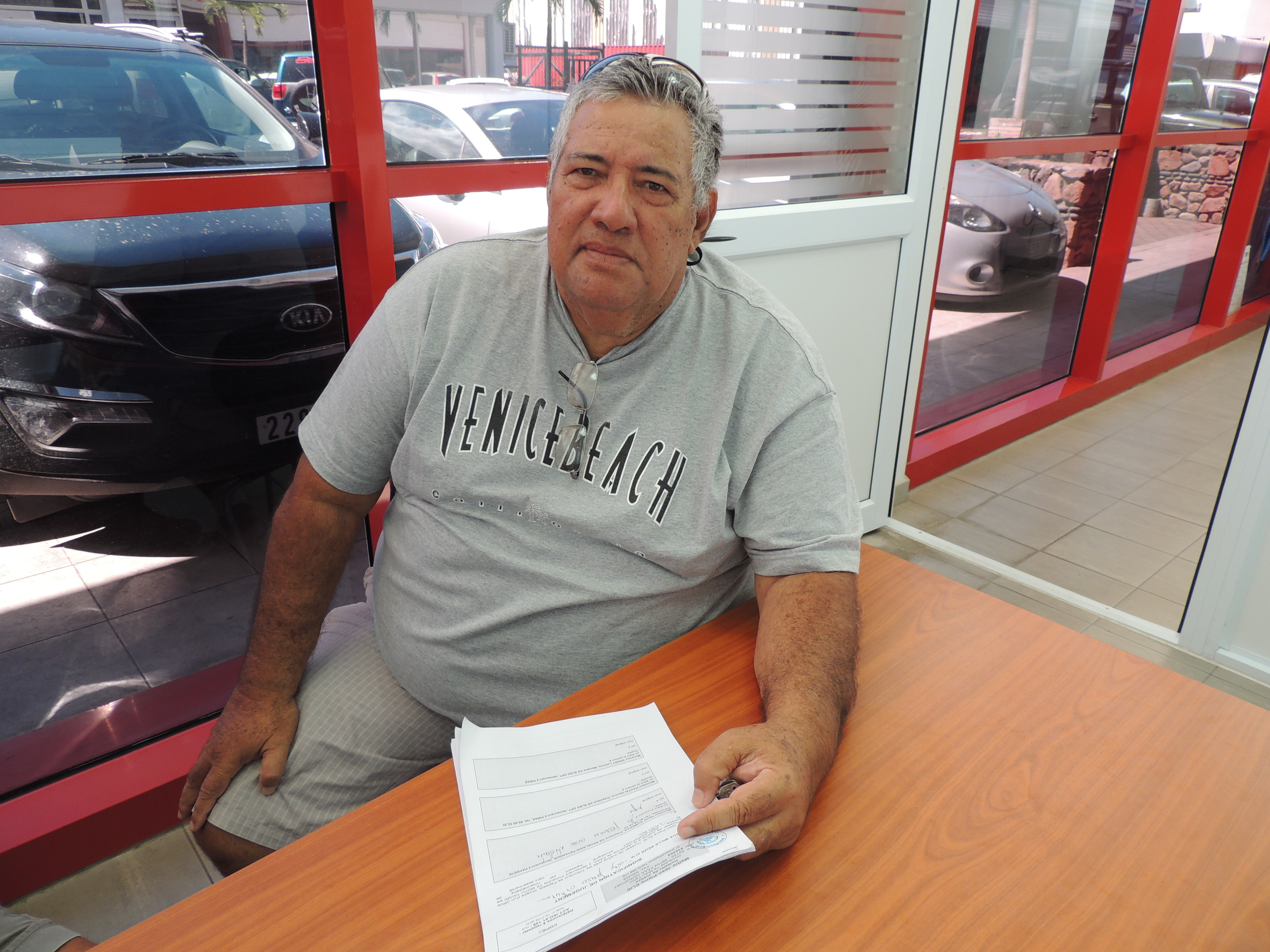 Rémy Aumeran a été signifié ce mercredi matin de la décision de justice rendue le 23 décembre dernier