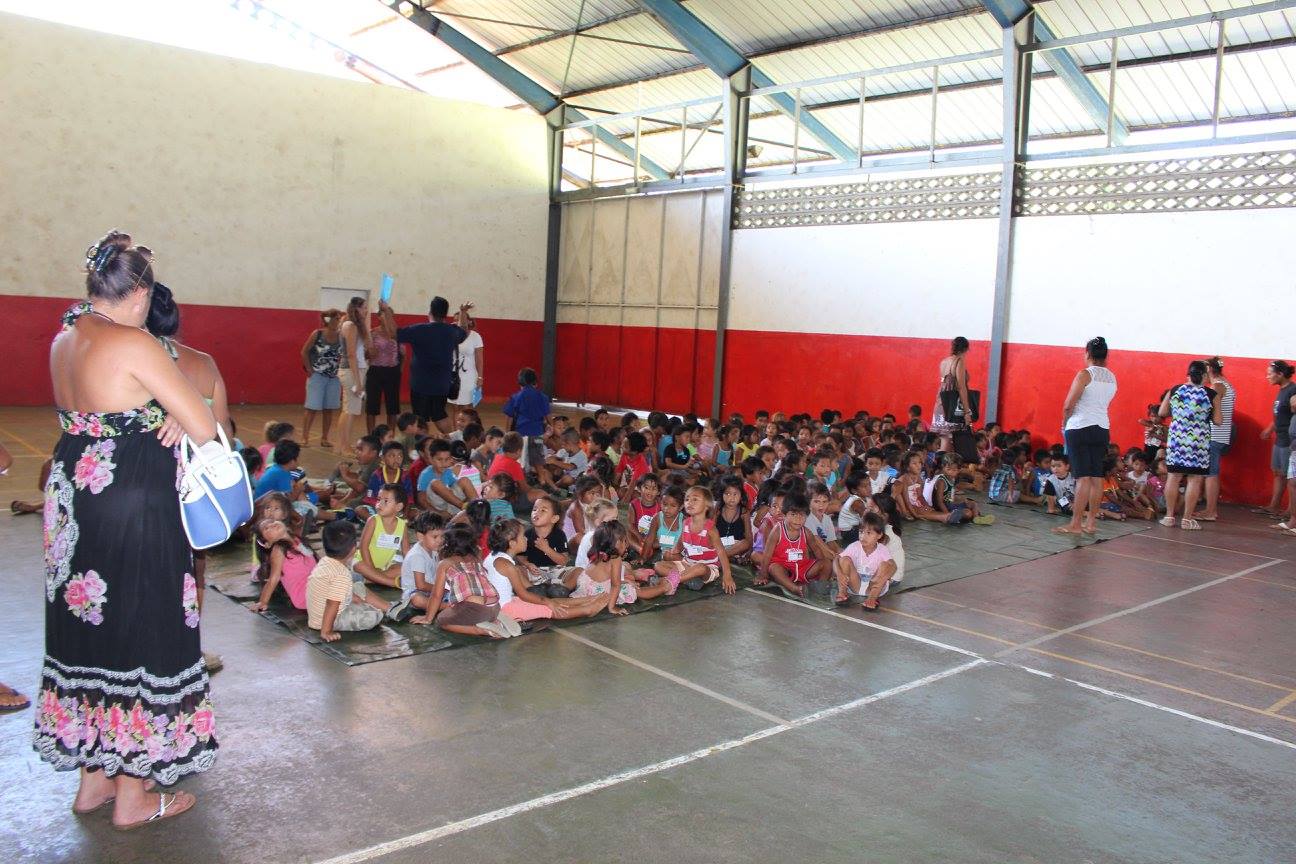 Sur Teva i Uta, les élèves seront redirigés dans la salle omnisports de Matairea