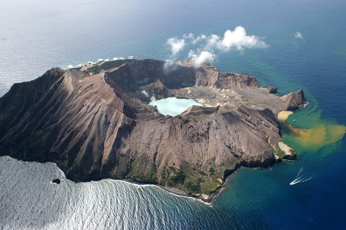 White Island. Crédits : Wikipedia / Rfleming