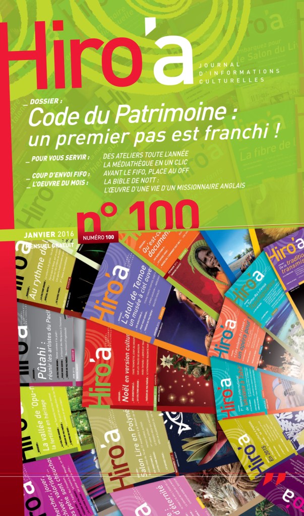 "Hiro'a" : une exposition pour célébrer le 100e numéro